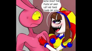 Evil Jax & evil pomni “quickie” - The Amazing Digital Circus animation on Crohasit